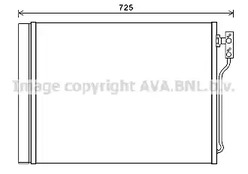 Конденсатор кондиционера AVA QUALITY COOLING BWA5435D