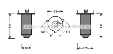 Осушитель кондиционера AVA QUALITY COOLING BWD216