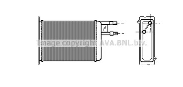 Теплообменник отопления салона AVA QUALITY COOLING CN6128