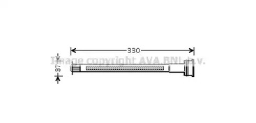 Осушитель кондиционера AVA QUALITY COOLING CND225