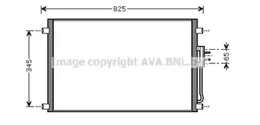 Конденсатор кондиционера AVA QUALITY COOLING CRA5079