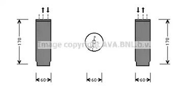 Осушитель конд AVA QUALITY COOLING CRD073