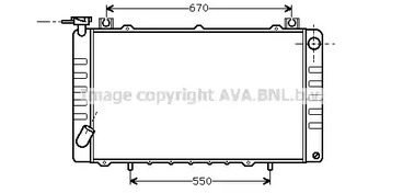 Радиатор ava quality cooling AVA QUALITY COOLING DN2150