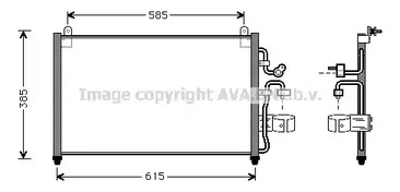 Конденсатор кондиционера AVA QUALITY COOLING DW5013