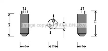 Осушитель кондиционера AVA QUALITY COOLING DWD029