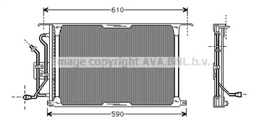 Конденсатор кондиционера AVA QUALITY COOLING FD5258