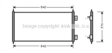 Радиатор кондиционера AVA QUALITY COOLING FD5303
