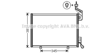 Конденсатор кондиционера AVA QUALITY COOLING FD5444