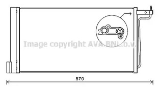 Конденсатор кондиционера AVA QUALITY COOLING FD5485D