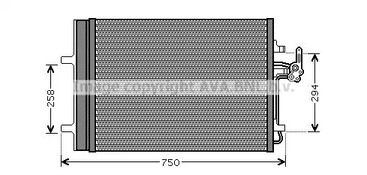 Конденсатор кондиционера AVA QUALITY COOLING FDA5427D