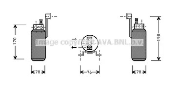 Осушитель кондиционера AVA QUALITY COOLING FDD296
