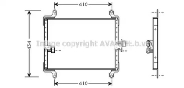 Конденсатор кондиционера AVA QUALITY COOLING FT5206