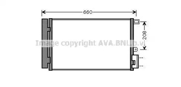 Конденсатор кондиционера AVA QUALITY COOLING FTA5357D