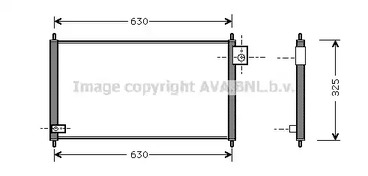 Конденсатор кондиционера AVA QUALITY COOLING HD5111