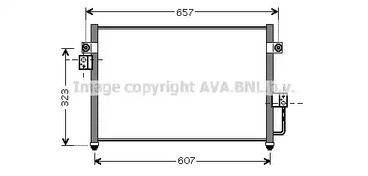 Конденсатор кондиционера AVA QUALITY COOLING HY5134