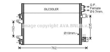Конденсатор кондиционера AVA QUALITY COOLING JE5060D