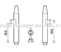 Осушитель кондиционера AVA QUALITY COOLING KAD165