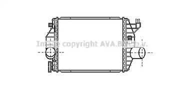 Интеркулер AVA QUALITY COOLING MS4223