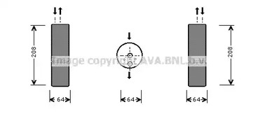 Осушитель кондиционера AVA QUALITY COOLING MSD053