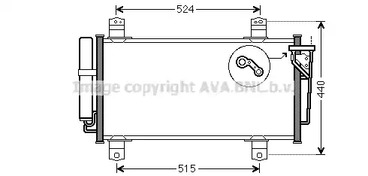 Конденсатор кондиционера AVA QUALITY COOLING MZA5231D