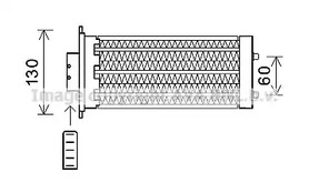 Теплообменник отопление салона AVA QUALITY COOLING OL6573