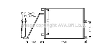 Конденсатор кондиционера AVA QUALITY COOLING OLA5265