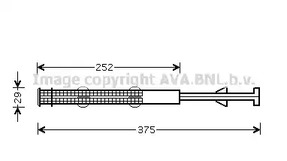Осушитель кондиционера AVA QUALITY COOLING OLD379