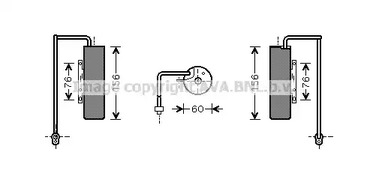 Осушитель кондиционера AVA QUALITY COOLING OLD453