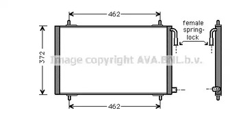 Конденсатор кондиционера AVA QUALITY COOLING PE5191