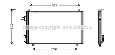 Конденсатор кондиционера AVA QUALITY COOLING PE5192