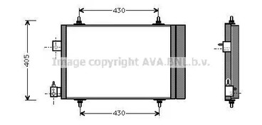 Конденсатор кондиционера AVA QUALITY COOLING PEA5193D