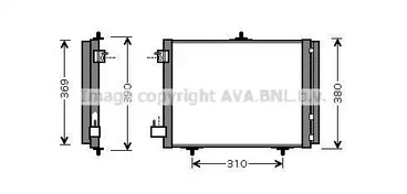 Конденсатор кондиционера AVA QUALITY COOLING PEA5295D