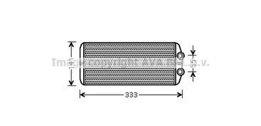 Теплообменник отопление салона AVA QUALITY COOLING PEA6312