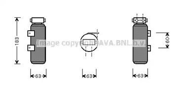 Фильтр-осушитель кондиционера AVA QUALITY COOLING RTD287