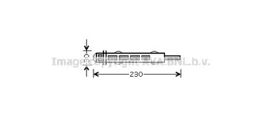 Осушитель кондиционера AVA QUALITY COOLING RTD431