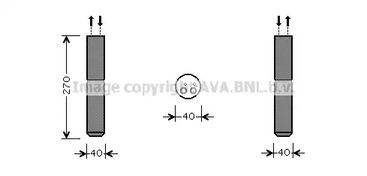 Осушитель кондиционера AVA QUALITY COOLING RTD493