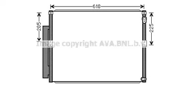 Конденсатор кондиционера AVA QUALITY COOLING TO5634D
