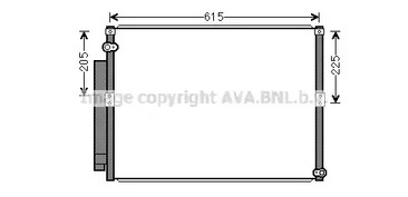 Конденсатор кондиционера AVA QUALITY COOLING TO5640D
