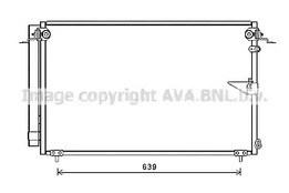 Конденсатор кондиционера AVA QUALITY COOLING TO5654D