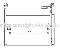 Конденсатор кондиционера AVA QUALITY COOLING TO5655D