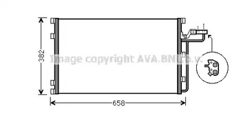 Конденсатор кондиционера AVA QUALITY COOLING VO5139