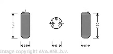 Осушитель кондиционера AVA QUALITY COOLING VOD108