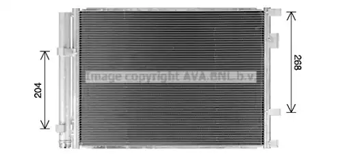 Радиатор кондиционера AVA QUALITY COOLING KA5338D