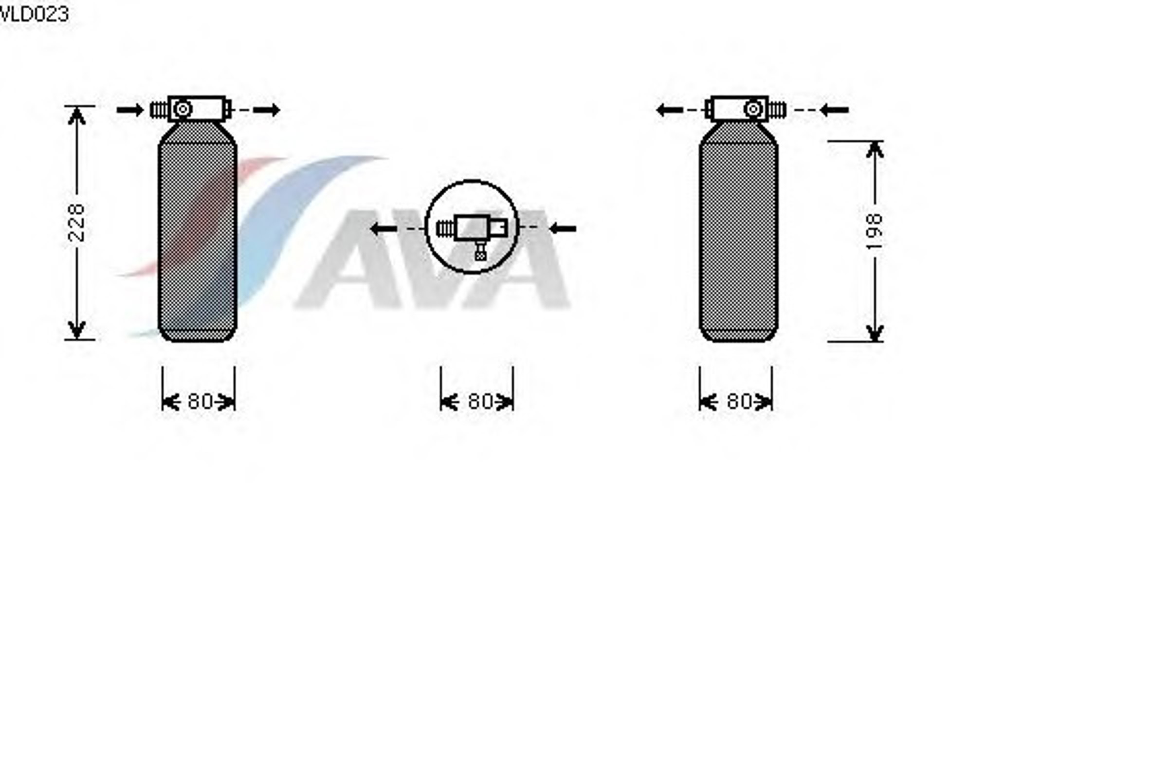 Осушитель кондиционер AVA QUALITY COOLING VLD023