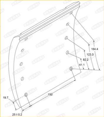 Накладки тормозные 19192 std 420x200 8x15 80 без заклепок 1919217800015418 BERAL KBL19192.0-1541