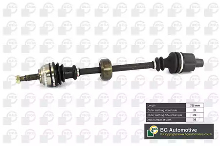 Полуось BGA DS7301RA
