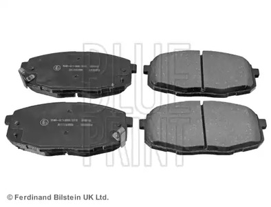 Тормозные колодки дисковые BLUE PRINT ADG04261