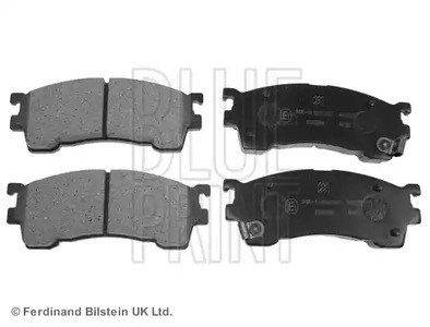 Комплект тормозных колодок дискового тормоз BLUE PRINT ADM54250