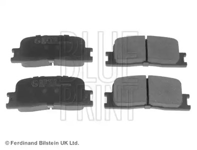 Колодки тормозные дисковые BLUE PRINT ADT342129