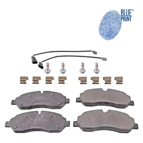 Комплект колодок дисковых с крепежным материалом BLUE PRINT ADF124211